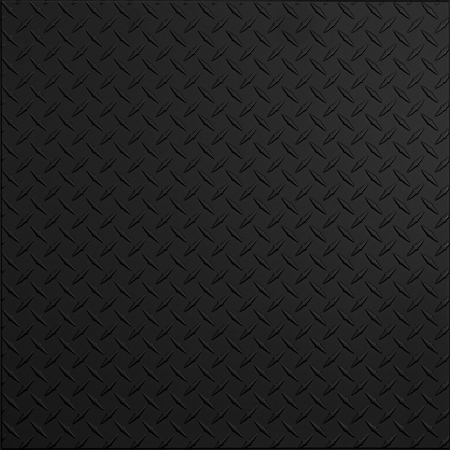 Ceilume Diamond Plate 2ft x 2ft Black Ceiling Tile V3-DIAMND-22BKO